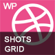 Dribbble Shots Grid – WordPress Widget