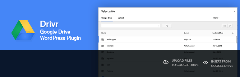 Drivr Lite – Google Drive Plugin Preview - Rating, Reviews, Demo & Download