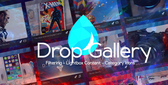 DropGallery Plugin for Wordpress Preview - Rating, Reviews, Demo & Download