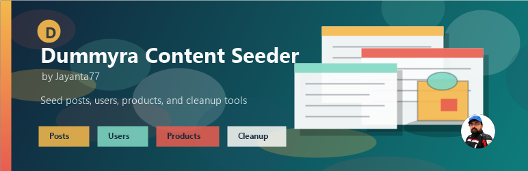 Dummyra Content Seeder By Jayanta77 Preview Wordpress Plugin - Rating, Reviews, Demo & Download