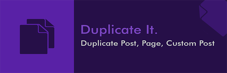 Duplicate It Preview Wordpress Plugin - Rating, Reviews, Demo & Download