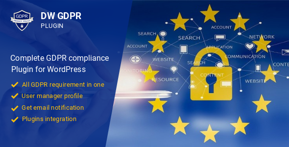 DW GDPR – WordPress GDPR Compliance Plugin Preview - Rating, Reviews, Demo & Download