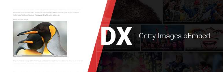 DX OEmbed For Getty Images Preview Wordpress Plugin - Rating, Reviews, Demo & Download