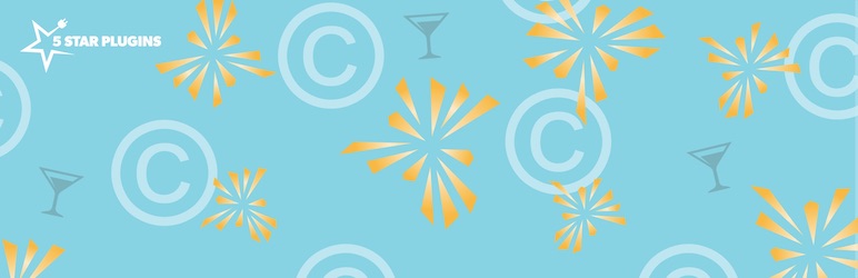 Dynamic Copyright Year Preview Wordpress Plugin - Rating, Reviews, Demo & Download