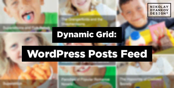 Dynamic Grid: WordPress Posts Feed Slider Preview - Rating, Reviews, Demo & Download