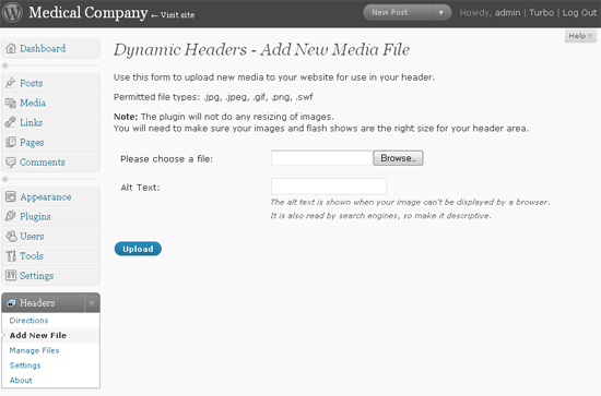 Dynamic Headers Preview Wordpress Plugin - Rating, Reviews, Demo & Download