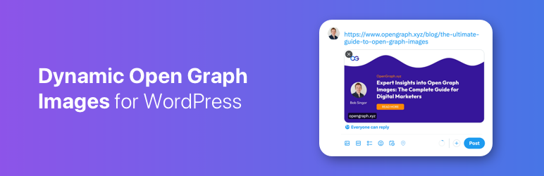Dynamic Open Graph Images – OpenGraph Wordpress Plugin - Rating, Reviews, Demo & Download