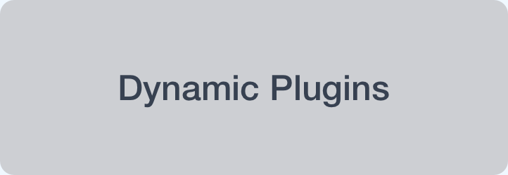 Dynamic Plugins Preview - Rating, Reviews, Demo & Download