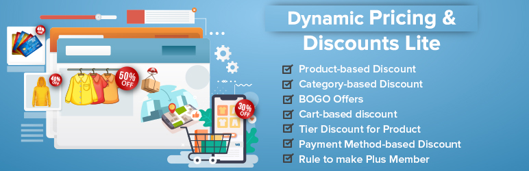 Dynamic Pricing & Discounts Lite For WooCommerce Preview Wordpress Plugin - Rating, Reviews, Demo & Download