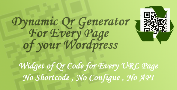 Dynamic Qr Generator – Wordpress Plugin Preview - Rating, Reviews, Demo & Download