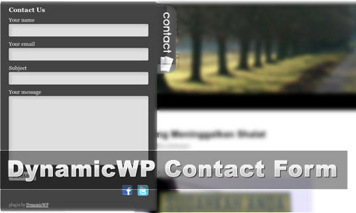 DynamicWP Contact Form Preview Wordpress Plugin - Rating, Reviews, Demo & Download