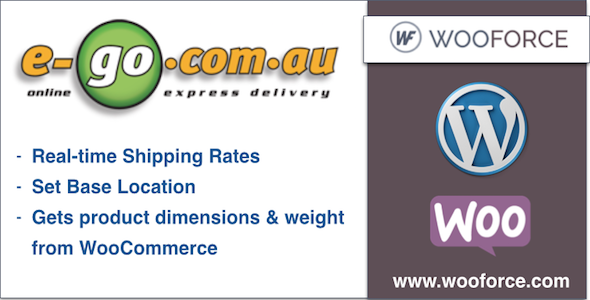 E-Go Australia WooCommerce Shipping Plugin Preview - Rating, Reviews, Demo & Download