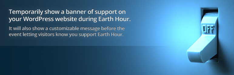 Earth Hour Preview Wordpress Plugin - Rating, Reviews, Demo & Download