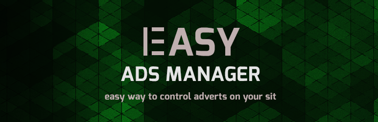 Easy Ads Manager Preview Wordpress Plugin - Rating, Reviews, Demo & Download