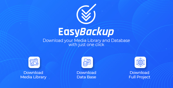 Easy Backup WordPress Plugin Preview - Rating, Reviews, Demo & Download