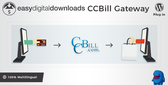 Easy Digital Downloads – CCBill Payment Gateway Preview Wordpress Plugin - Rating, Reviews, Demo & Download