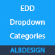 Easy Digital Downloads EDD Categories Dropdown