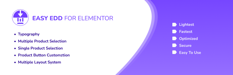 Easy EDD For Elementor – EDD Addon For Elementor. Make EDD More Usable With Elementor Wordpress Plugin - Rating, Reviews, Demo & Download