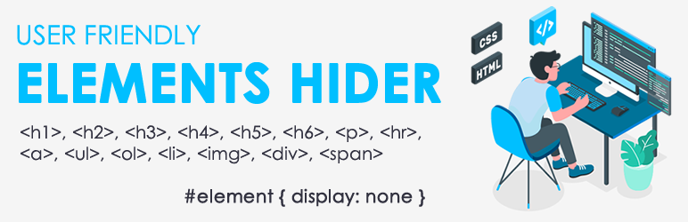 Easy Elements Hider Preview Wordpress Plugin - Rating, Reviews, Demo & Download