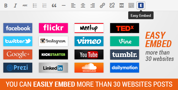 Easy Embedded Posts Preview Wordpress Plugin - Rating, Reviews, Demo & Download