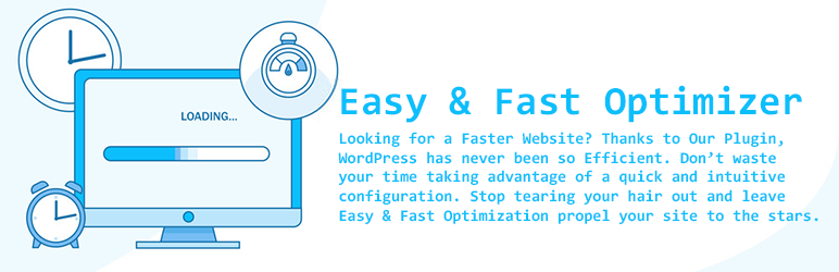 Easy & Fast Optimization Preview Wordpress Plugin - Rating, Reviews, Demo & Download