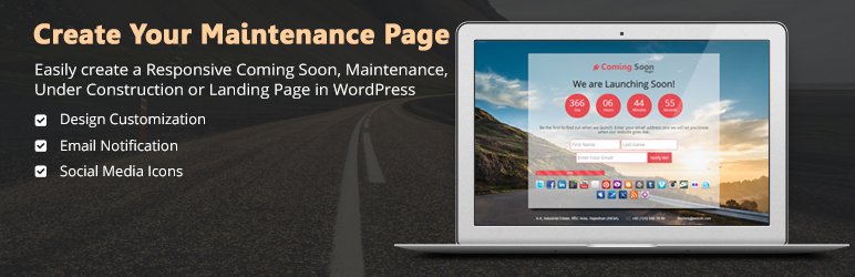 Easy Maintenance Mode Preview Wordpress Plugin - Rating, Reviews, Demo & Download