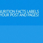 Easy Nutrition Facts Label