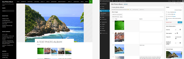 Easy Photo Album Preview Wordpress Plugin - Rating, Reviews, Demo & Download