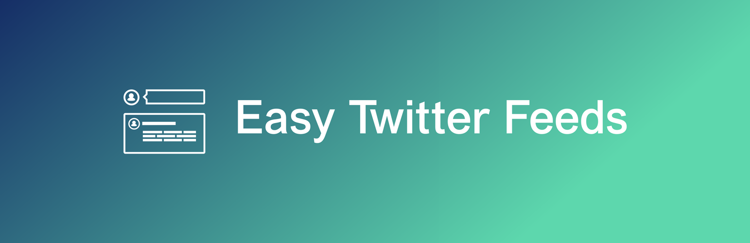 Easy Twitter Feed – Twitter Feeds Plugin For WP Preview - Rating, Reviews, Demo & Download