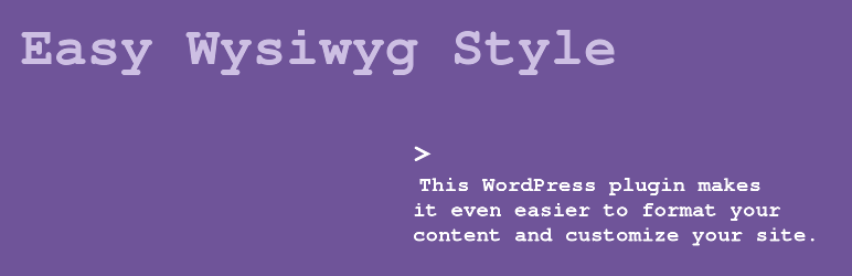 Easy Wysiwyg Style Preview Wordpress Plugin - Rating, Reviews, Demo & Download
