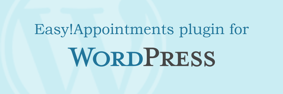Easy!Appointments Preview Wordpress Plugin - Rating, Reviews, Demo & Download