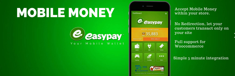 Easypay Mobile Money Preview Wordpress Plugin - Rating, Reviews, Demo & Download