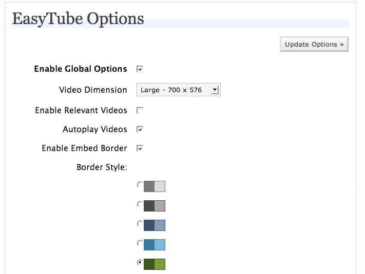 EasyTube For Youtube & Vimeo Preview Wordpress Plugin - Rating, Reviews, Demo & Download