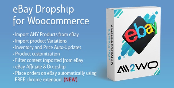 EBay Dropshipping And Fulfillment For WooCommerce Preview Wordpress Plugin - Rating, Reviews, Demo & Download