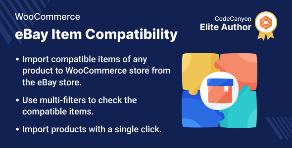 EBay Item Compatibility For WooCommerce Preview Wordpress Plugin - Rating, Reviews, Demo & Download