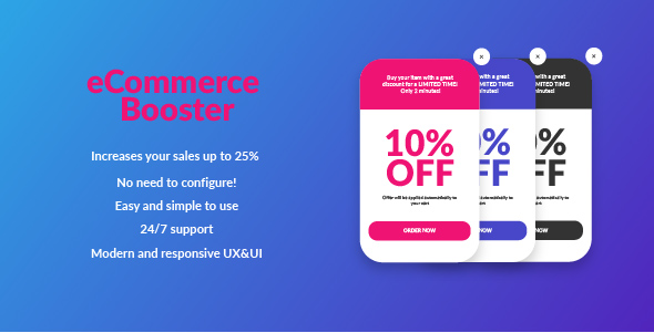 ECommerce Booster Preview Wordpress Plugin - Rating, Reviews, Demo & Download