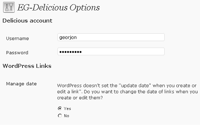 EG-Delicious Preview Wordpress Plugin - Rating, Reviews, Demo & Download