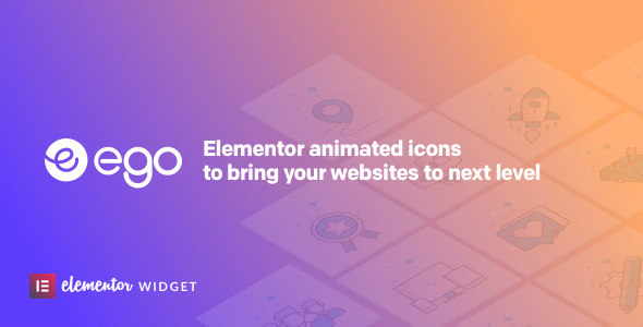 Ego Animated Icons – Widget For Elementor Preview Wordpress Plugin - Rating, Reviews, Demo & Download