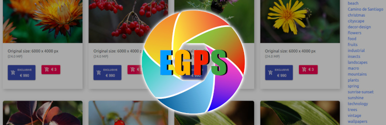 EGPS – Easy Sell For Google Photo Preview Wordpress Plugin - Rating, Reviews, Demo & Download