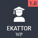 Ekattor School Manager Wordpress Plugin