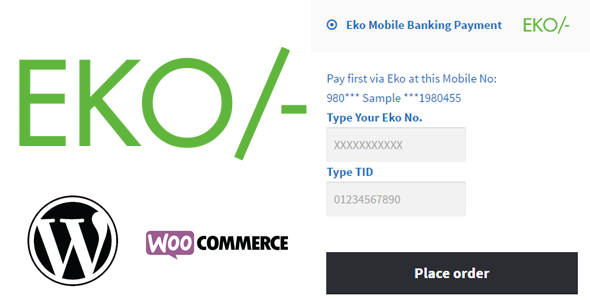 Eko Mobile Payment For WooCommerce Preview Wordpress Plugin - Rating, Reviews, Demo & Download