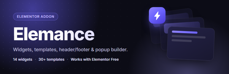 Elemance Preview Wordpress Plugin - Rating, Reviews, Demo & Download