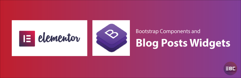 Elementor Bootstrap Components And Blog Posts Widgets Preview Wordpress Plugin - Rating, Reviews, Demo & Download