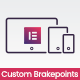 Elementor Custom Breakpoints