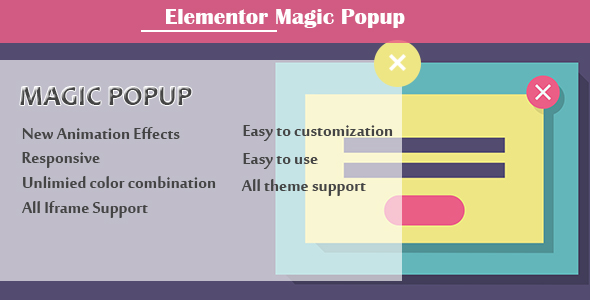 Elementor – Magic Popup Preview Wordpress Plugin - Rating, Reviews, Demo & Download