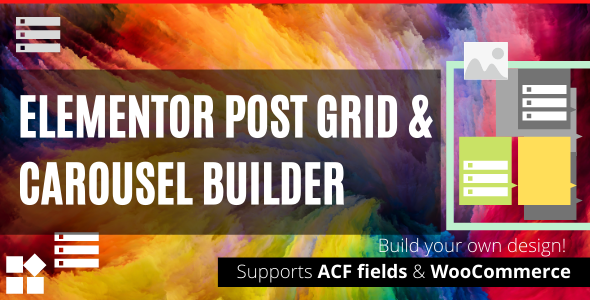 Elementor Post Grid & Carousel Builder Preview Wordpress Plugin - Rating, Reviews, Demo & Download