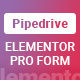 Elementor Pro Form Widget – Pipedrive CRM – Integration