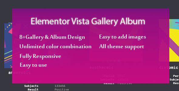 Elementor – Ultimate Gallery Album Preview Wordpress Plugin - Rating, Reviews, Demo & Download