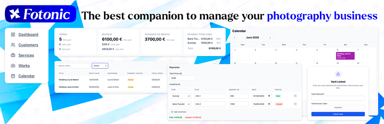 Eleva CRM For Photographers Preview Wordpress Plugin - Rating, Reviews, Demo & Download