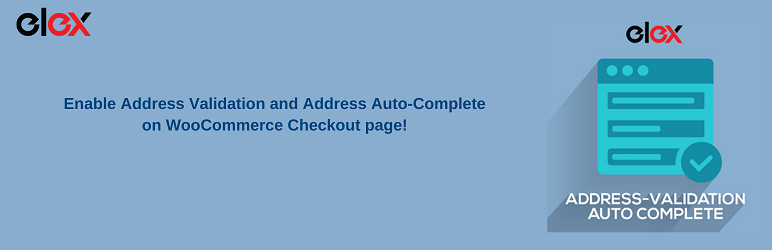 ELEX WooCommerce Address Validation & Google Address Autocomplete Plugin Preview - Rating, Reviews, Demo & Download
